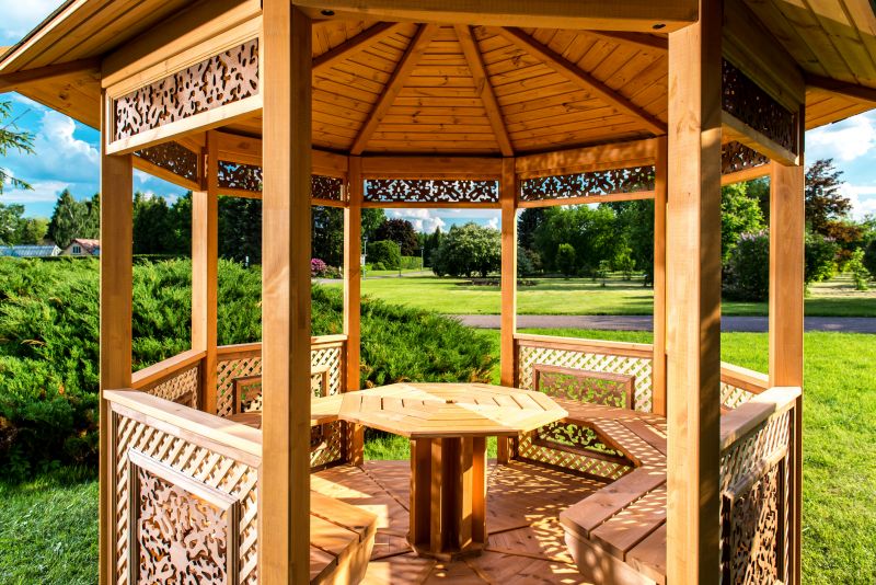 Hexagon Gazebo Installation in Conroe, TX