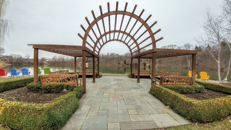 Arbor Bench Installation in Kansas City, KS