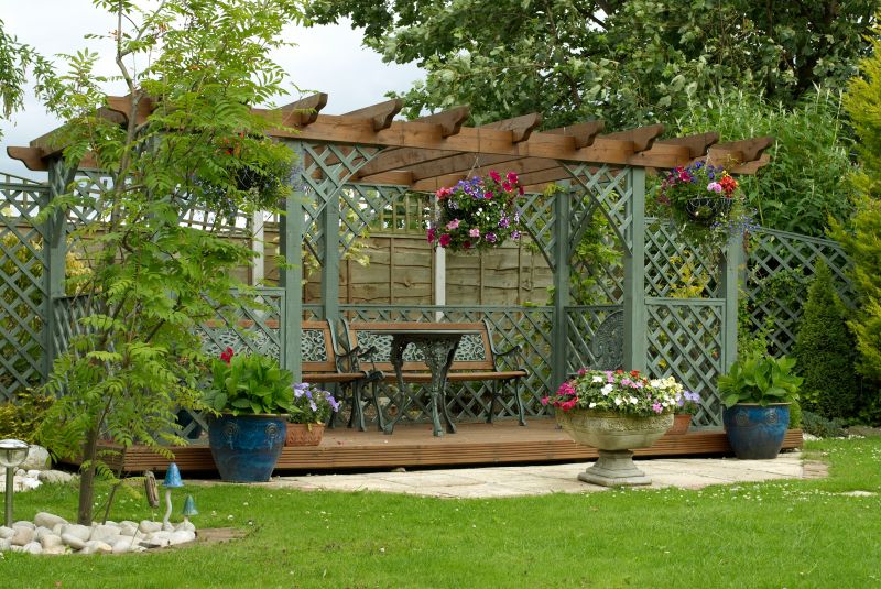 Arched Arbor Installation in Wilmington, NC