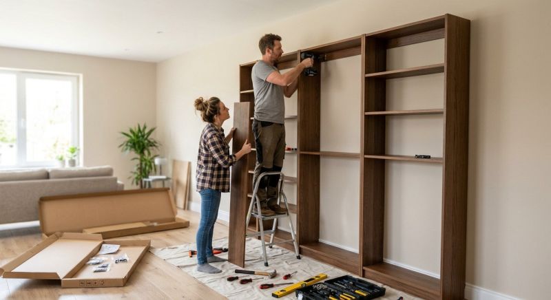 Bookcase Construction in Alexandria, VA