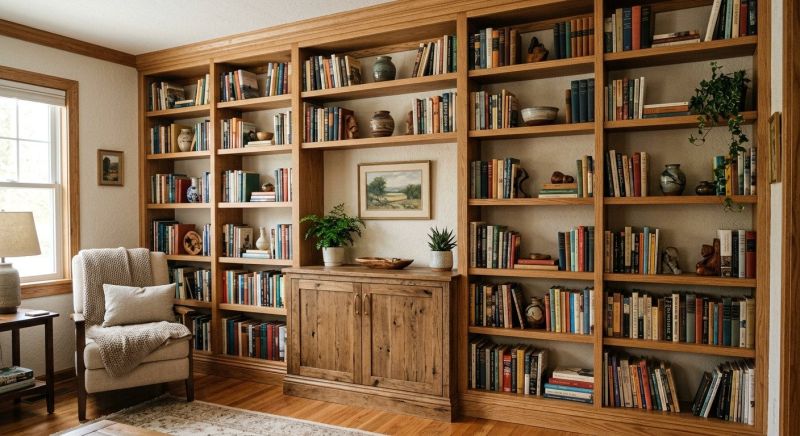 Bookshelves Installation in Annapolis, MD