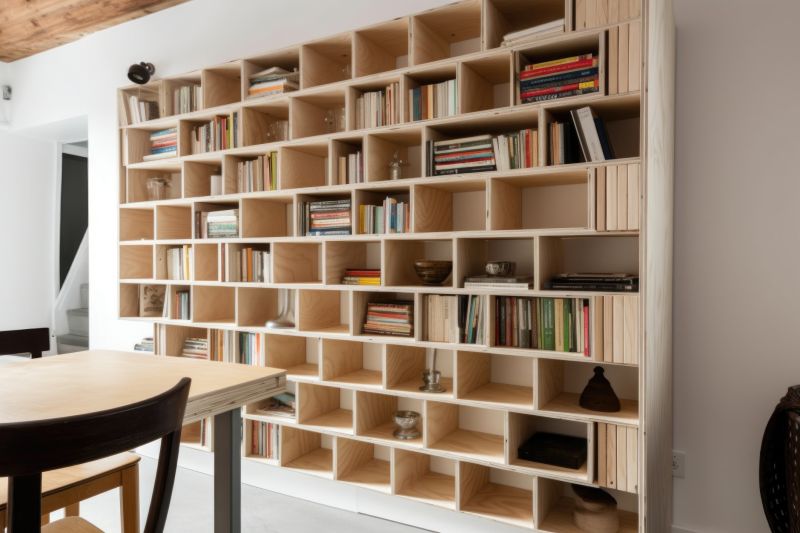Built In Bookcase Installation in Greensboro, NC