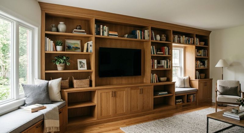 Built In Furniture Construction in Raleigh, NC
