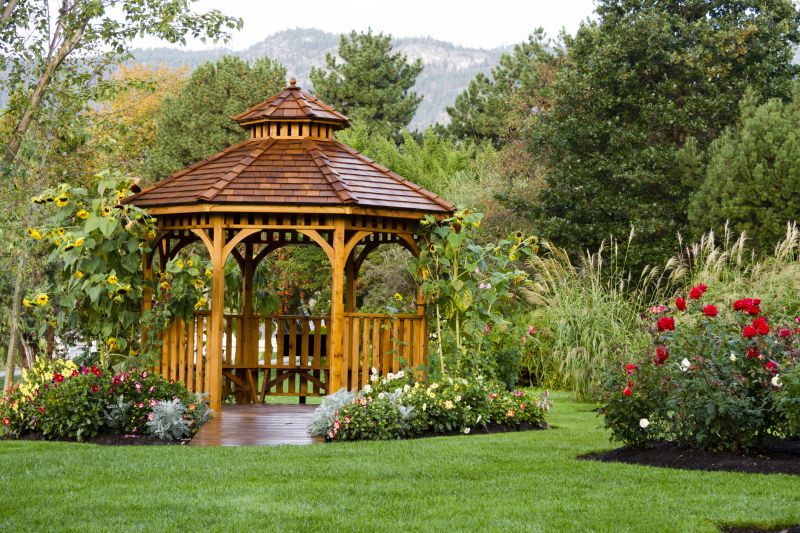 Cedar Gazebo Installation in Conroe, TX