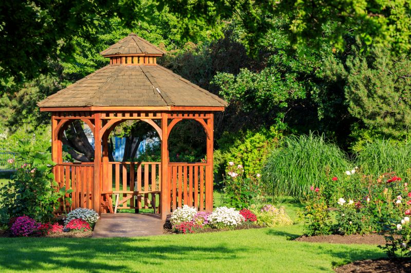 Cedar Gazebo Installation in Conroe, TX
