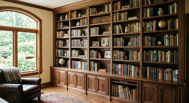 Custom Bookshelves Service in Alexandria, VA