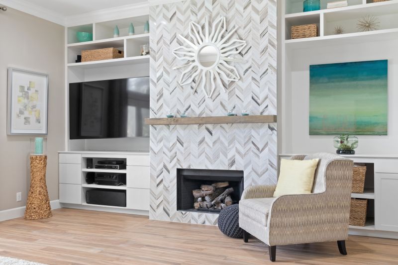 Fireplace Cabinet Installation in Raleigh, NC
