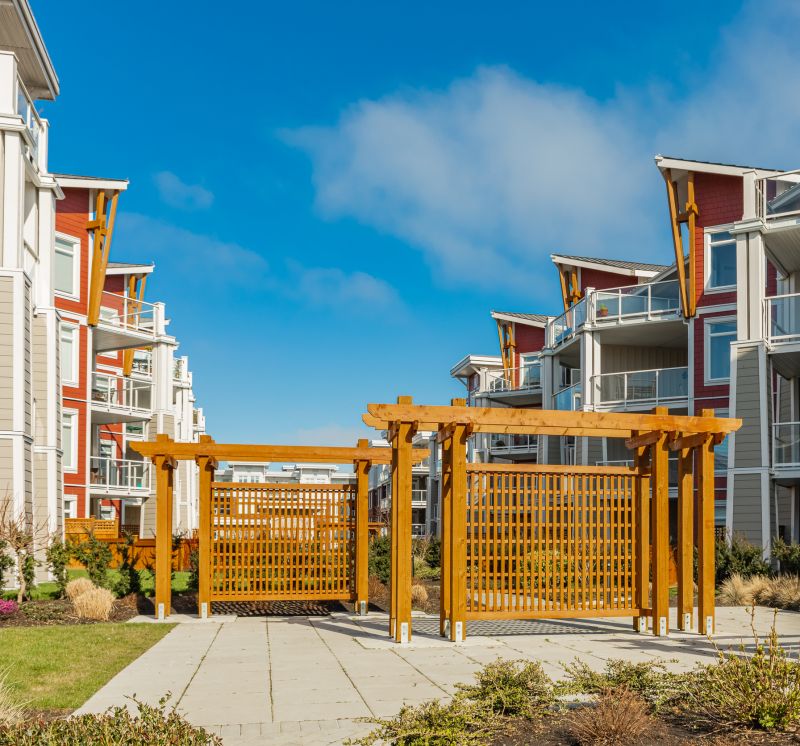 Privacy Trellis Installation detail