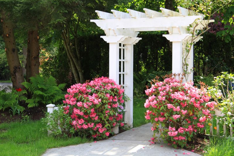 Garden Arbor Installation in Conroe, TX