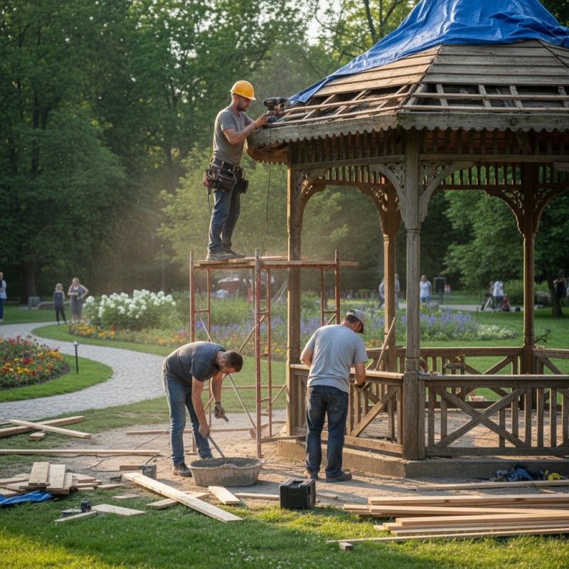 Gazebo Repair in Conroe, TX