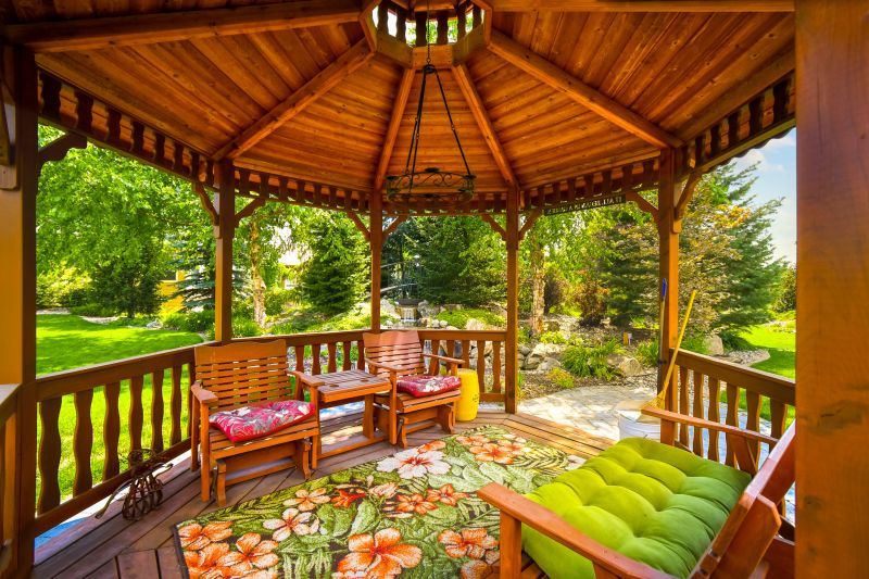 Hexagon Gazebo Installation in Kansas City, KS